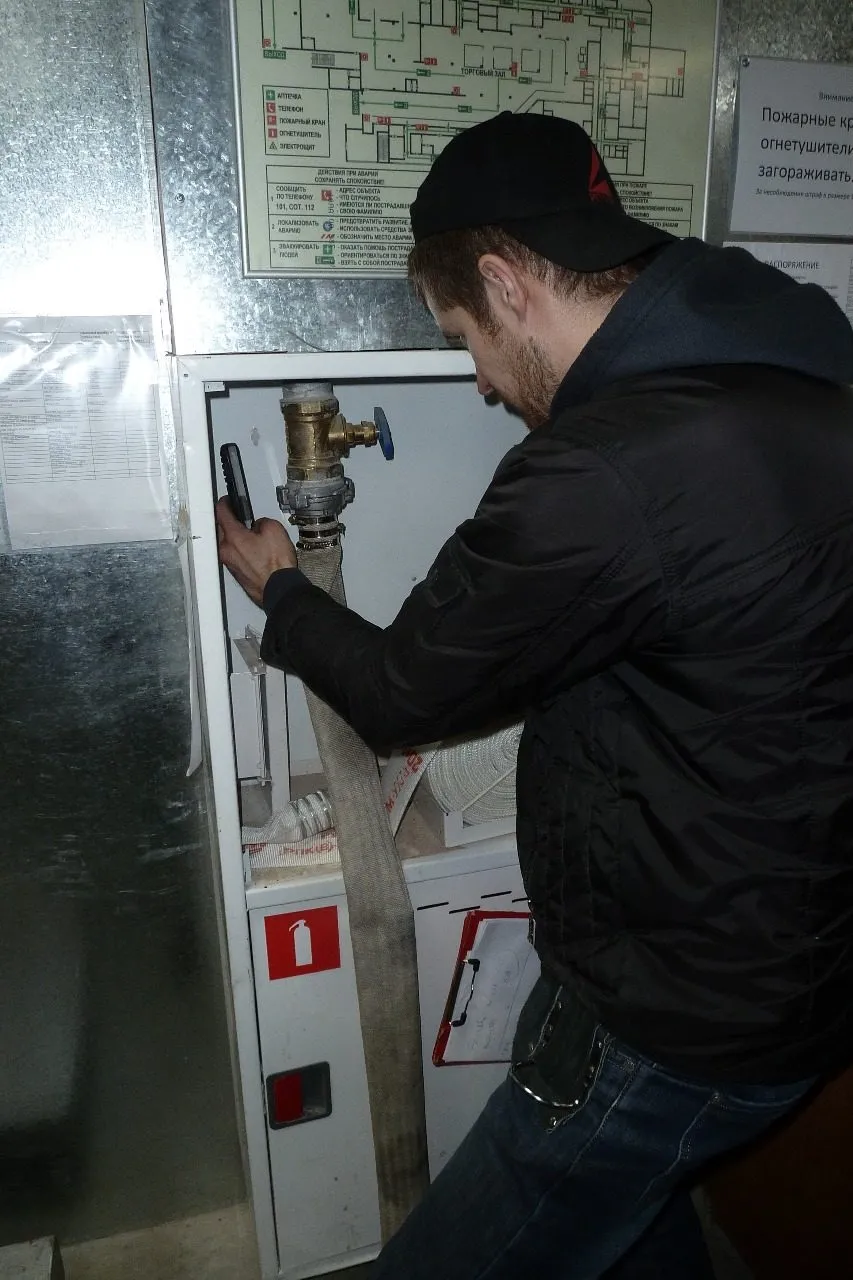 Проверка противопожарного водопровода